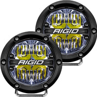 Rigid 360-series 4’’ Drive White Back Light - Street Collection