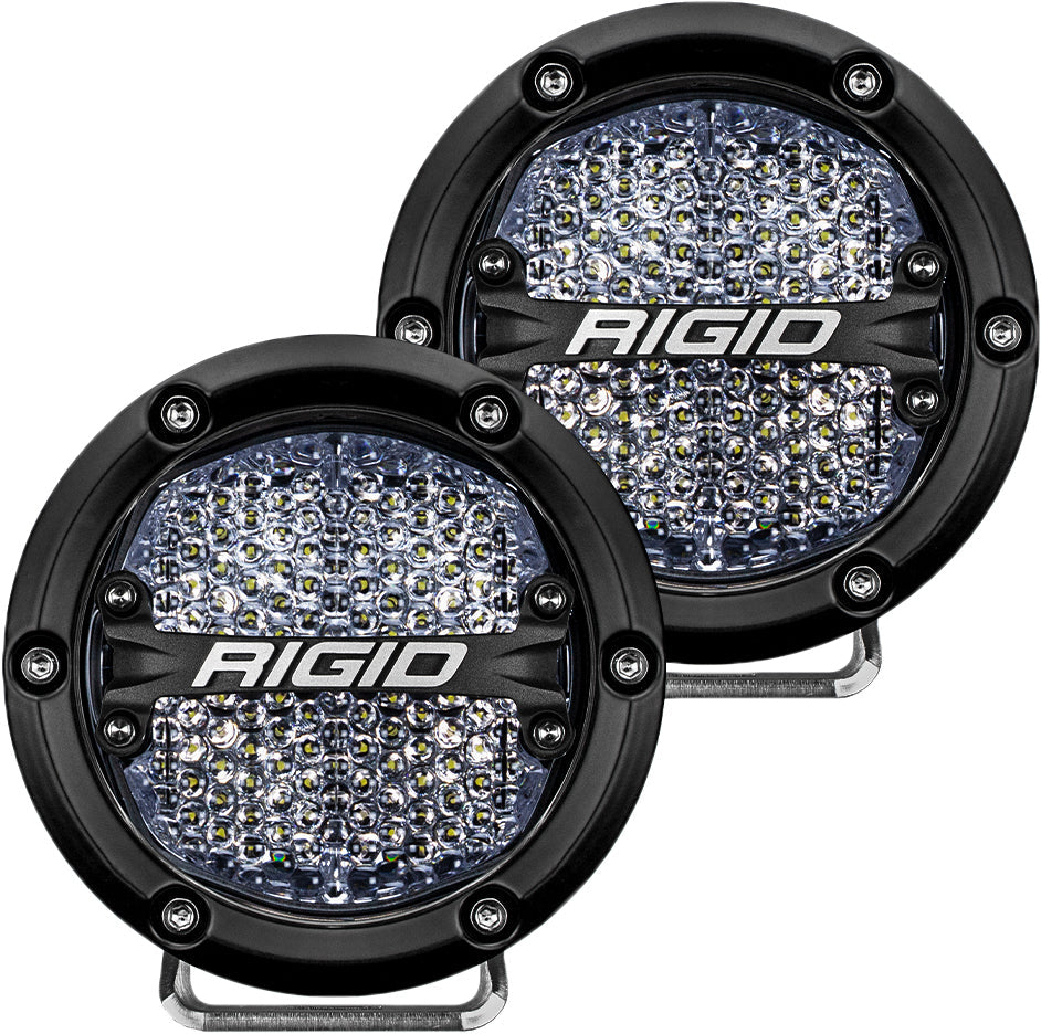 Rigid 360-series 4’’ White Diffused Light - Street Collection