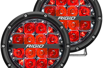 Rigid 360-series 6’’ Spot Red Back Light - Street Collection