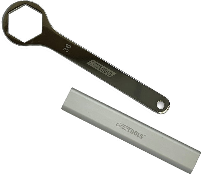 CRUZ TOOLS 36mm Axel Wrench W/Ext. For Pan America / Indian Ftr - Tools