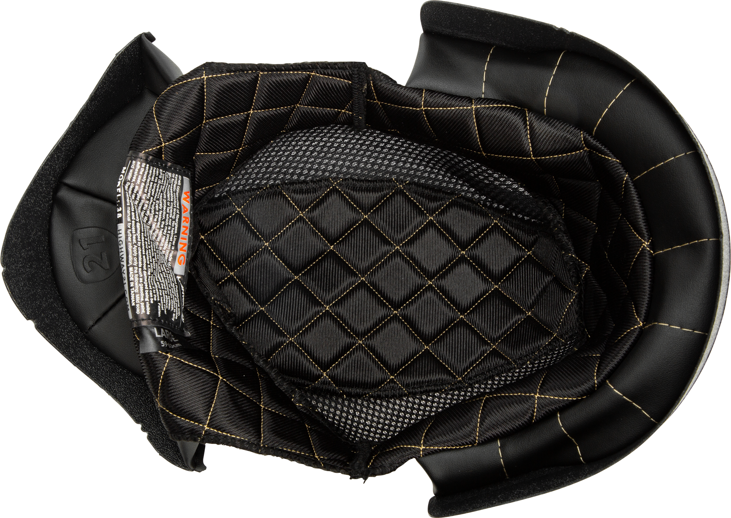 Highway 21.38 Helmet Comfort Liner 2x 3mm - X-Small - Apparel Collection
