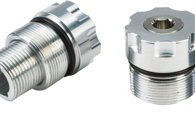 Patriot 39mm Billet Preload Adjuster Raw - Harddrive Products