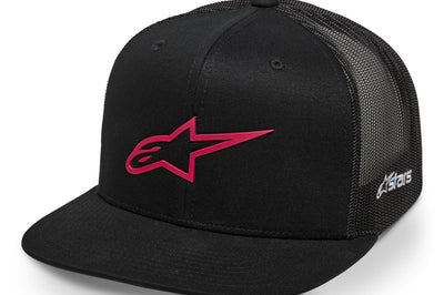 Alpinestars 3d Ageless Trucker Hat Grey/red - Black/Red