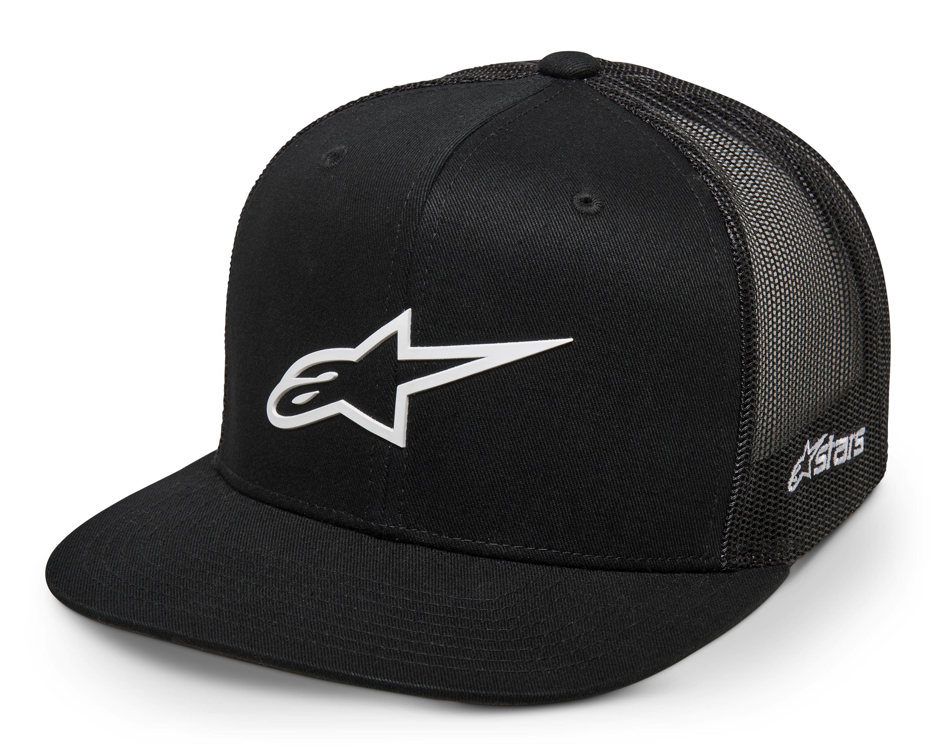 Alpinestars 3d Ageless Trucker Hat Grey/red - Black/White