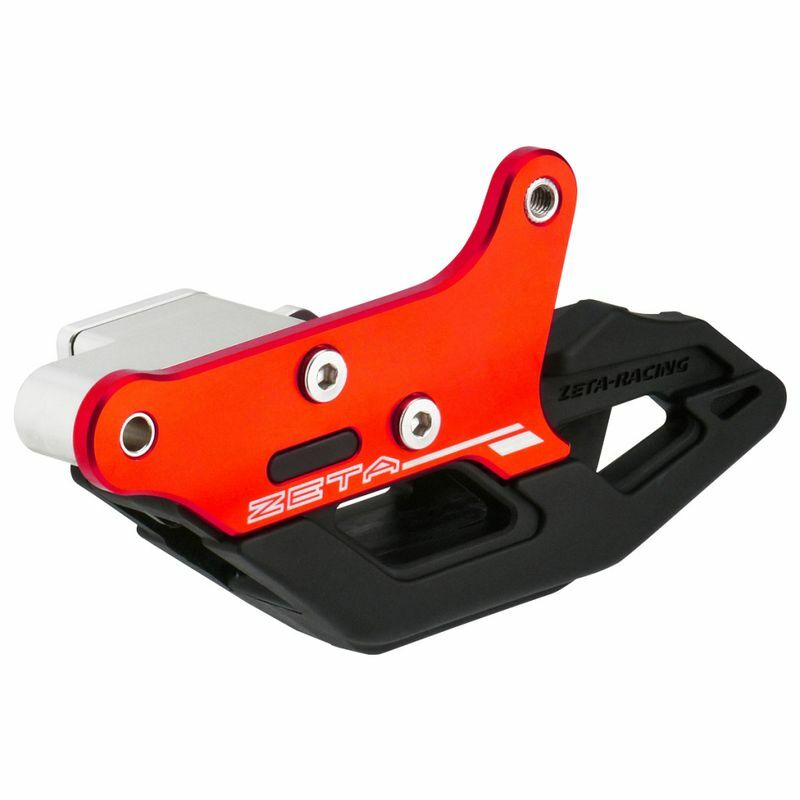 Zeta 3d Chain Guide Red Gas - Offroad Collection