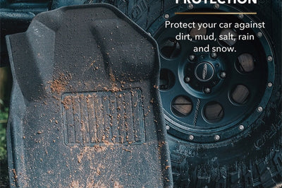 3D MAXpider 08-11 Subaru Impreza / WRX / 08-14 STI Kagu 1st Row Floormats - Black - Floor Mats