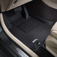 3D MAXpider 08-11 Subaru Impreza / WRX / 08-14 STI Kagu 1st Row Floormats - Black - Floor Mats