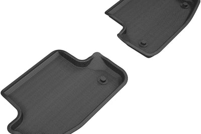 3D MAXpider 18-20 Audi A5 Coupe / S5 Kagu 2nd Row Floormats - Black - Floor Mats