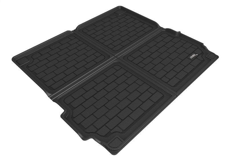 3D MAXpider 19-21 BMW X5 (G05) Behind 2nd Row with Cargo Net Kagu Cross Fold Liner - Black - Floor Mats