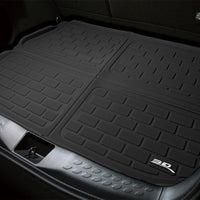 3D MAXpider 19-21 BMW X5 (G05) Behind 2nd Row with Cargo Net Kagu Cross Fold Liner - Black - Floor Mats
