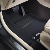 3D MAXpider 20-23 Chevrolet Corvette C8 Elegant R1 Floormat Set - Black - Floor Mats