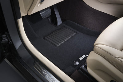 3D MAXpider 20-23 Chevrolet Corvette C8 Elegant R1 Floormat Set - Black - Floor Mats