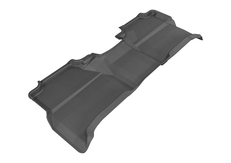 3D MAXpider 2005-2019 Nissan Frontier Crew Cab Kagu 2nd Row Floormats - Black - Floor Mats