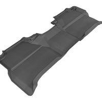 3D MAXpider 2005-2019 Nissan Frontier Crew Cab Kagu 2nd Row Floormats - Black - Floor Mats