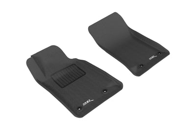 3D MAXpider 2010-2015 Chevrolet Camaro Kagu 1st Row Floormat - Black - Floor Mats