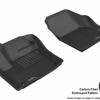 3D MAXpider 2012-2020 Land Rover Range Evoque Kagu 1st Row Floormat - Black - Floor Mats