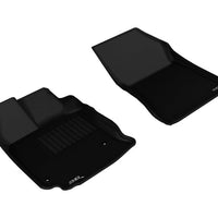 3D MAXpider 2013-2015 Toyota Venza Kagu 1st Row Floormat - Black - Floor Mats