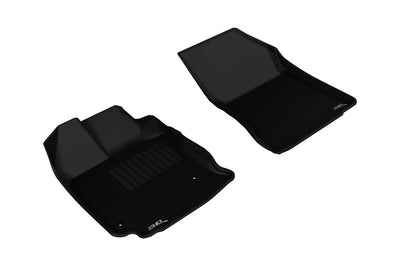 3D MAXpider 2013-2015 Toyota Venza Kagu 1st Row Floormat - Black - Floor Mats