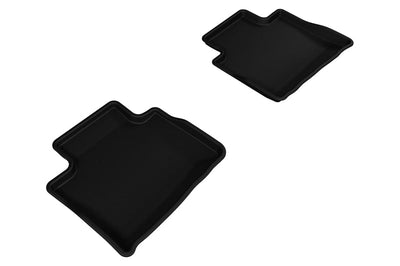 3D MAXpider 2014-2017 Chevrolet SS Kagu 2nd Row Floormats - Black - Floor Mats