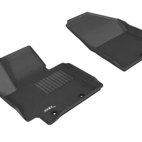 3D MAXpider 2014-2019 Kia Soul Kagu 1st Row Floormat - Black - Floor Mats