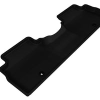 3D MAXpider 2014-2019 Kia Soul Kagu 2nd Row Floormats - Black - Floor Mats