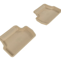 3D MAXpider 2014-2019 Mini Hardtop 2-Door Kagu 2nd Row Floormats - Tan - Floor Mats