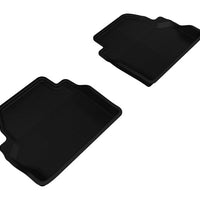 3D MAXpider 2014-2020 BMW 4 Series F32 Kagu 2nd Row Floormats - Black - Floor Mats