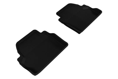3D MAXpider 2014-2020 BMW 4 Series F32 Kagu 2nd Row Floormats - Black - Floor Mats