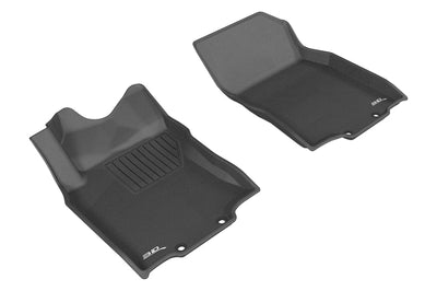 3D MAXpider 2014-2020 Nissan Rogue/Rogue Sport Kagu 1st Row Floormat - Black - Floor Mats