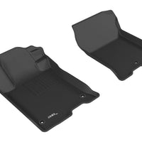 3D MAXpider 2015-2020 Acura TLX FWD Kagu 1st Row Floormat - Black - Floor Mats