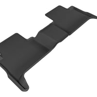 3D MAXpider 2015-2020 Chevrolet/GMC Colorado/Canyon Crew Cab Kagu 2nd Row Floormats - Gray - Floor Mats