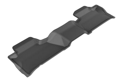 3D MAXpider 2015-2020 Chevrolet/GMC Suburban/Yukon Xl Kagu 2nd Row Floormats - Black - Floor Mats