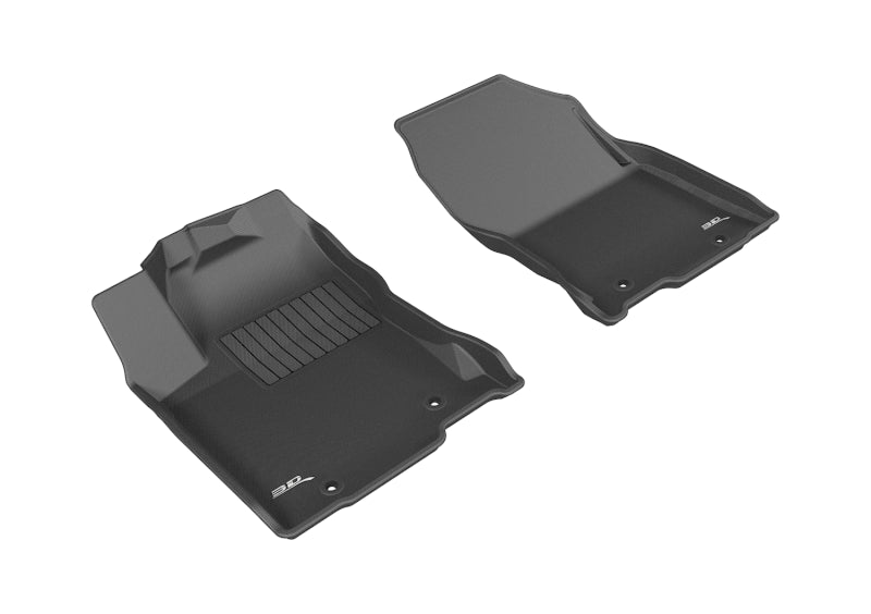 3D MAXpider 2015-2020 Lexus NX/NX Hybrid Kagu 1st Row Floormat - Black - Floor Mats