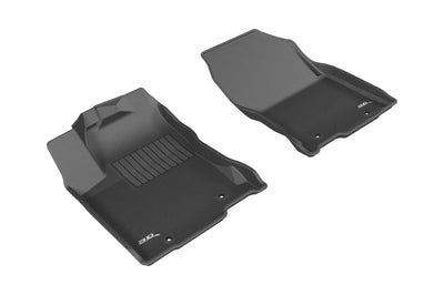 3D MAXpider 2015-2020 Lexus NX/NX Hybrid Kagu 1st Row Floormat - Black - Floor Mats