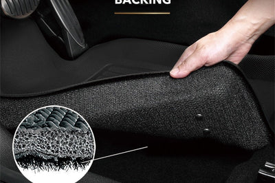 3D MAXpider 2016-2017 Toyota Tacoma Access Cab/Double Cab Kagu 1st Row Floormat - Black - Floor Mats