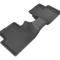 3D MAXpider 2016-2019 Mazda CX-3 Kagu 2nd Row Floormats - Black - Floor Mats