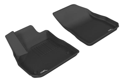 3D MAXpider 2016-2020 Chevrolet Malibu Kagu 1st Row Floormat - Black - Floor Mats