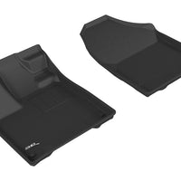 3D MAXpider 2016-2020 Honda Pilot/Passport Kagu 1st Row Floormat - Black - Floor Mats