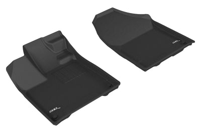 3D MAXpider 2016-2020 Honda Pilot/Passport Kagu 1st Row Floormat - Black - Floor Mats