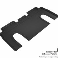 3D MAXpider 2016-2020 Tesla Model X 6-Seats Kagu 2nd Row Floormats - Black - Floor Mats