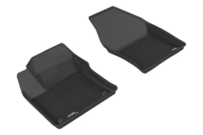3D MAXpider 2016-2020 Toyota Prius/Prius Prime Kagu 1st Row Floormat - Black - Floor Mats