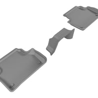 3D MAXpider 2017-2019 Audi A4/S4/A5 Sportback/S5 Sportback Kagu 2nd Row Floormats - Gray - Floor Mats
