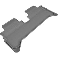 3D MAXpider 2017-2020 Chevrolet Bolt Ev Kagu 2nd Row Floormats - Gray - Floor Mats