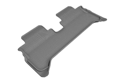 3D MAXpider 2017-2020 Chevrolet Bolt Ev Kagu 2nd Row Floormats - Gray - Floor Mats
