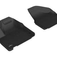 3D MAXpider 2017-2020 Chrysler Pacifica/Voyager Kagu 1st Row Floormat - Black - Floor Mats