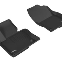 3D MAXpider 2017-2020 Mazda CX-5 Kagu 1st Row Floormat - Black - Floor Mats