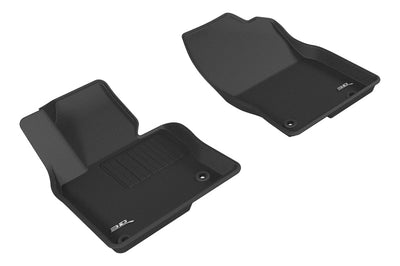 3D MAXpider 2017-2020 Mazda CX-5 Kagu 1st Row Floormat - Black - Floor Mats