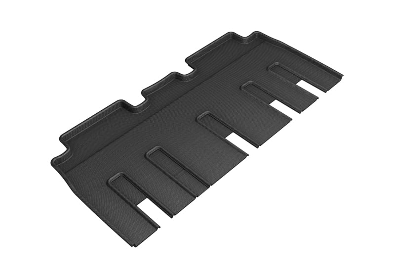 3D MAXpider 2017-2020 Tesla Model X Folding 7-Seats Kagu 2nd Row Floormats - Black - Floor Mats