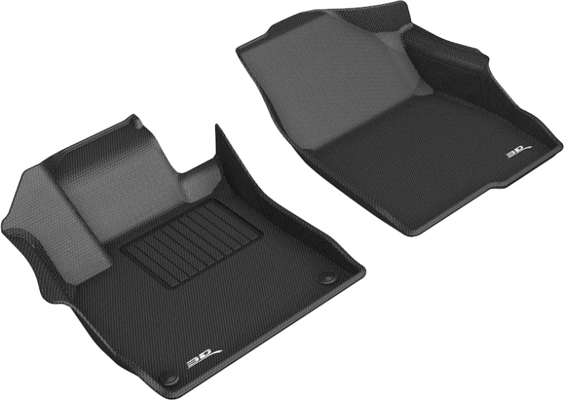 3D MAXpider 2018-2020 Honda Accord Kagu 1st Row Floormat - Black - Floor Mats