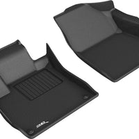 3D MAXpider 2018-2020 Honda Accord Kagu 1st Row Floormat - Black - Floor Mats